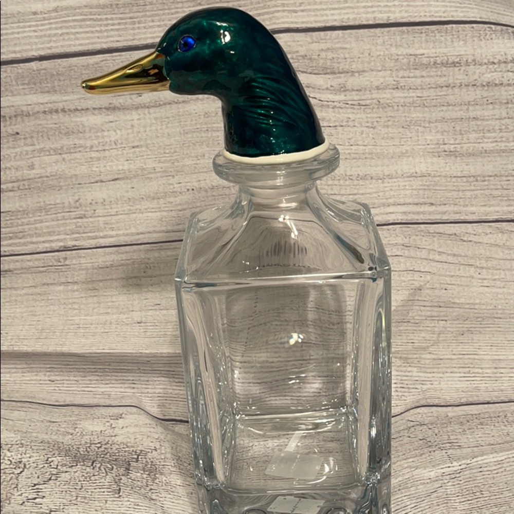 Dartington Crystal Duck Decanter